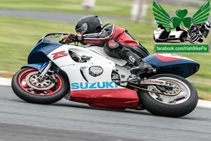 George Thompson motorcycle racing at Bishopscourt Circuit