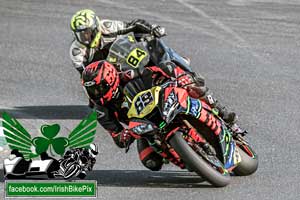 Darragh Trappe motorcycle racing at Mondello Park