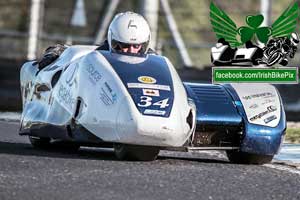 Fergus Woodlock sidecar racing at Mondello Park