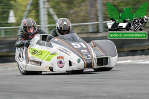 Sam Wright sidecar racing at Mondello Park