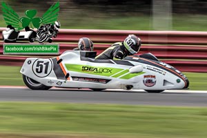 Sam Wright sidecar racing at Bishopscourt Circuit