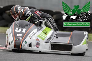 Sam Wright sidecar racing at Bishopscourt Circuit