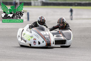 Sam Wright sidecar racing at Mondello Park