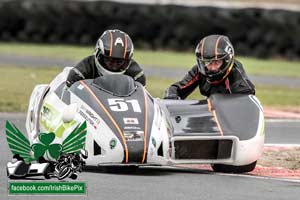 Sam Wright sidecar racing at Mondello Park