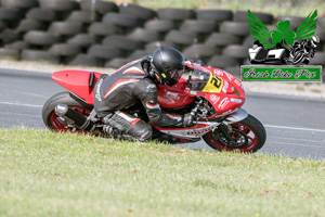 Mark Abraham motorcycle racing at Kirkistown Circuit