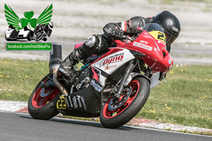 Mark Abraham motorcycle racing at Kirkistown Circuit
