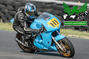 Johnny Aiken motorcycle racing at Kirkistown Circuit