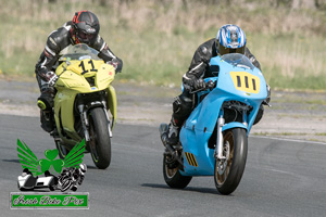 Johnny Aiken motorcycle racing at Kirkistown Circuit