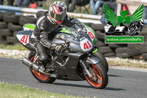 Mark Aiken motorcycle racing at Kirkistown Circuit