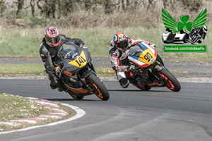 Mark Aiken motorcycle racing at Kirkistown Circuit