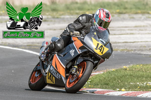 Mark Aiken motorcycle racing at Kirkistown Circuit