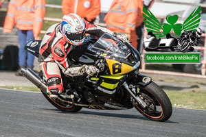 Darryl Anderson motorcycle racing at Kirkistown Circuit