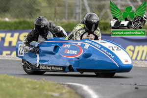 Siobhan Ardener sidecar racing at Mondello Park