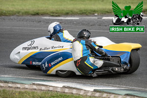 Siobhan Ardener sidecar racing at Mondello Park