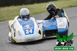 Siobhan Ardener sidecar racing at Mondello Park