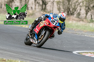 Aaron Armstrong motorcycle racing at Kirkistown Circuit