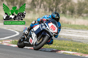 Daryl Aston motorcycle racing at Kirkistown Circuit