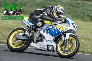 Liam Baird motorcycle racing at Kirkistown Circuit