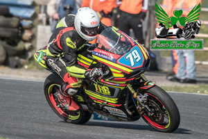 Vinny Brennan motorcycle racing at Kirkistown Circuit