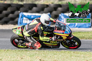 Vinny Brennan motorcycle racing at Kirkistown Circuit