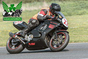 Dan Brewer motorcycle racing at Kirkistown Circuit