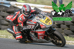 Kristen Burgess motorcycle racing at Kirkistown Circuit