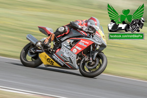 Kristen Burgess motorcycle racing at Kirkistown Circuit