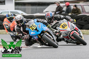 Matt Burns motorcycle racing at Bishopscourt Circuit