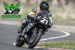 Nicholas Burns motorcycle racing at Kirkistown Circuit