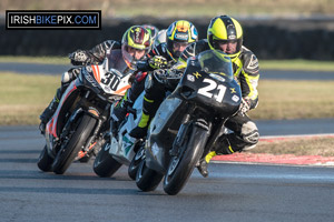 Nicholas Burns motorcycle racing at the Sunflower Trophy, Bishopscourt Circuit