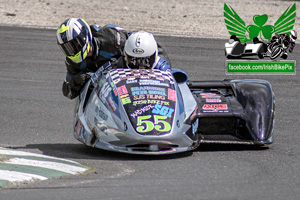 Brian Butler sidecar racing at Mondello Park