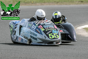 Brian Butler sidecar racing at Mondello Park