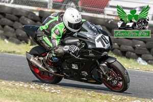 Dean Campbell motorcycle racing at Kirkistown Circuit