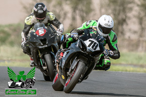 Dean Campbell motorcycle racing at Kirkistown Circuit