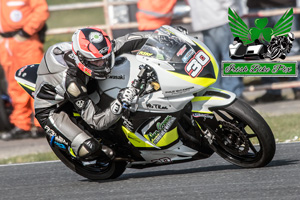 Ajay Carey motorcycle racing at Kirkistown Circuit