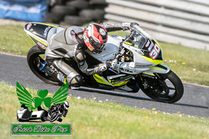 Ajay Carey motorcycle racing at Kirkistown Circuit