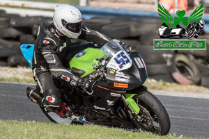 Ray Casey motorcycle racing at Kirkistown Circuit