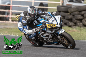 Lee Chambers motorcycle racing at Kirkistown Circuit