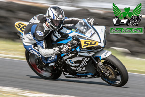 Lee Chambers motorcycle racing at Kirkistown Circuit