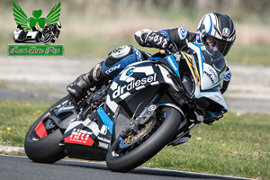 Lee Chambers motorcycle racing at Kirkistown Circuit