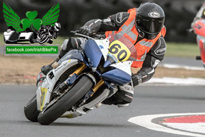 Darren Clarke motorcycle racing at Bishopscourt Circuit
