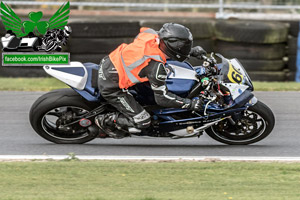 Darren Clarke motorcycle racing at Bishopscourt Circuit