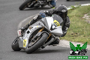 Darren Clarke motorcycle racing at Mondello Park