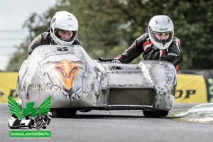 Frank Clarke sidecar racing at Mondello Park