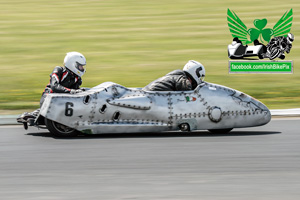 Frank Clarke sidecar racing at Mondello Park