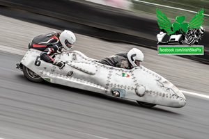 Frank Clarke sidecar racing at Mondello Park