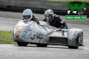 Frank Clarke sidecar racing at Mondello Park