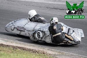 Frank Clarke sidecar racing at Mondello Park