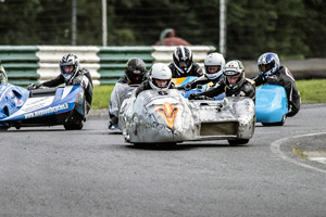 Frank Clarke sidecar racing at Mondello Park