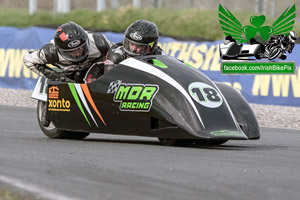 Mark Codd sidecar racing at Mondello Park